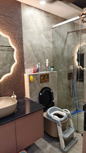 Bathroom in 3.5 BHK Apartment at Prateek Grand Begonia, Siddharth Vihar – for Sale