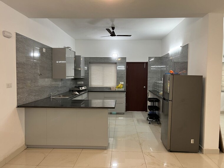 Kitchen, sark-three 3 Bedroom 2700 Sq.Ft. Villa In Mokila Hyderabad 10769021