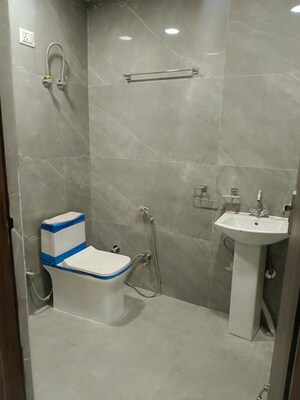 Bathroom in 2 BHK Apartment at Vasant Kunj – for Rent