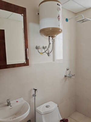 Bathroom in 2.5 BHK Apartment at Pyramid Infinity, Sector 70 – for Rent
