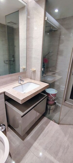 Attached Bathroom in 3 BHK Apartment at One Hiranandani Park Preston, Ghodbunder Road – for Sale
