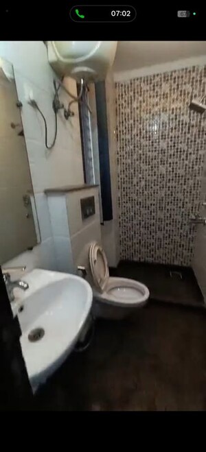 Bathroom in 2 BHK Builder Floor at Lajpat Nagar I – for Rent