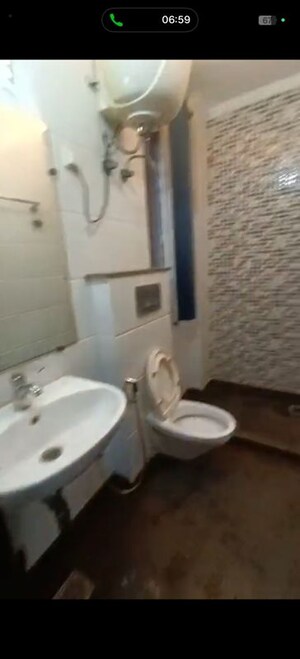 Bathroom in 2 BHK Builder Floor at Lajpat Nagar I – for Rent