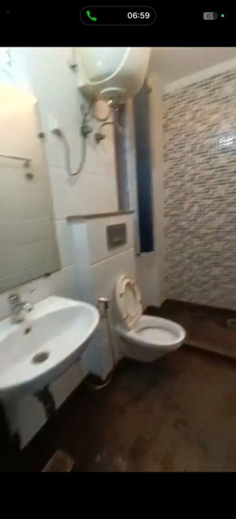 Bathroom, lajpat nagar i 2 Bedroom 900 Sq.Ft. Builder Floor In Lajpat Nagar I Delhi 10769055