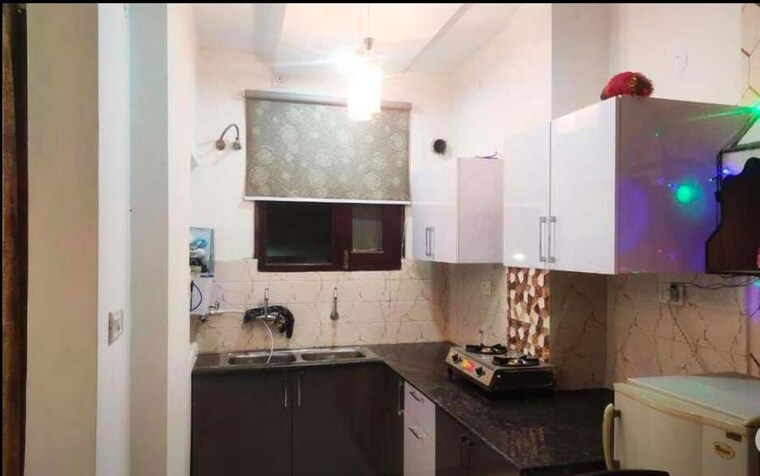 Kitchen, sunshine-enclave 3 Bedroom 1630 Sq.Ft. Apartment In Vip Road Zirakpur 10769073