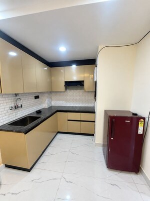 Kitchen in 2 BHK Builder Floor at Chattarpur – for Rent