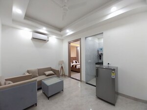 Living Room in 1 BHK Independent House at Sector 46 – for Rent