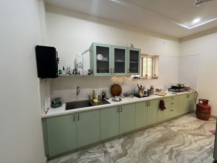 Kitchen, gem-estrella-kuber 3.5 Bedroom 3200 Sq.Ft. Villa In Kollur Hyderabad 10769082