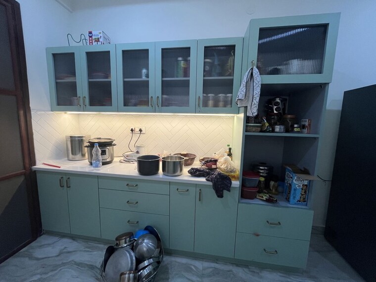 Kitchen, gem-estrella-kuber 3.5 Bedroom 3200 Sq.Ft. Villa In Kollur Hyderabad 10769082
