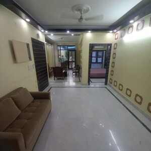 Living Room in 3 BHK Builder Floor at Uppal Southend, Sector 49 – for Rent