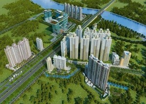 2 BHK Apartment – Exterior View View at Rustomjee Urbania Astraea, Majiwada - for Rent