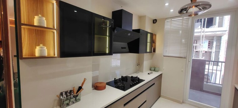 Kitchen, skyline-elevate 3 Bedroom 1138 Sq.Ft. Apartment In Ramgarh Bhudda Zirakpur 10769100