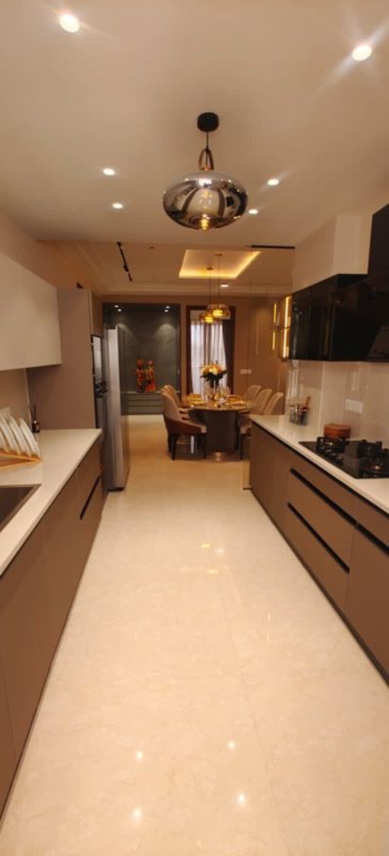 Kitchen, skyline-elevate 3 Bedroom 1138 Sq.Ft. Apartment In Ramgarh Bhudda Zirakpur 10769100