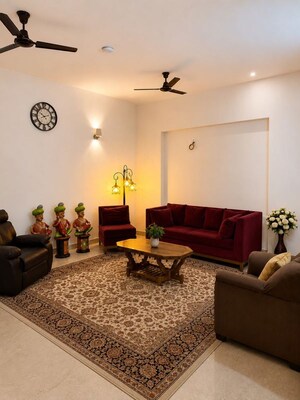 Bedroom in 4 BHK Villa at Shalimar Paradise, Faizabad Road – for Rent