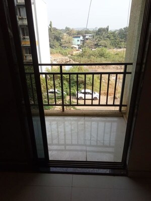 Balcony in 1 BHK Apartment at Vaastu Sai, Ulwe Sector 16 – for Rent