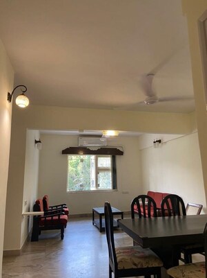 Living Room in 2 BHK Apartment at Bandra West – for Rent