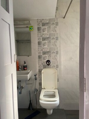 Bathroom in 2 BHK Apartment at Bandra West – for Rent