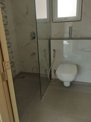 Bathroom in 3 BHK Apartment at Kumar Megapolis Mystic, Hinjewadi – for Rent