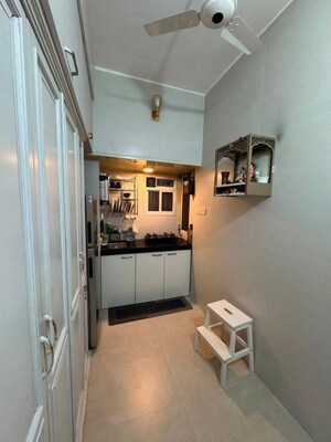 Kitchen in Studio Apartment at Pali Hill Apartment, Bandra West – for Rent
