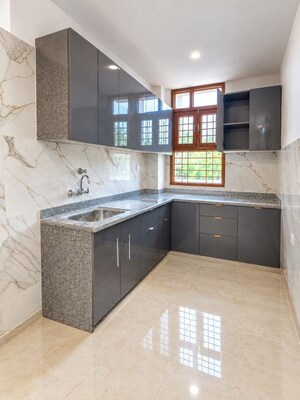 Kitchen in 3 BHK Builder Floor at Chattarpur – for Rent