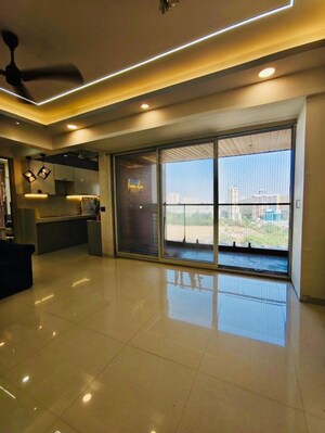 Living Room in 3.5 BHK Apartment at Prakruti Pearl, Ghodbunder Road – for Rent