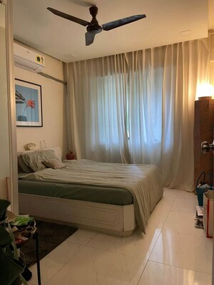 Bedroom in 1 BHK Apartment at Beach Apartments, Juhu – for Rent