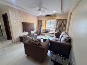 Living Room in 2 BHK Apartment at Bandra West – for Rent