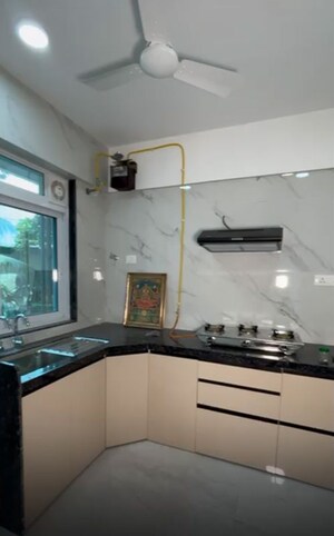 Kitchen in 1 BHK Apartment at Chembur – for Rent