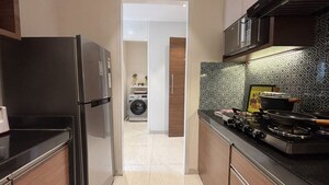 Kitchen in 1 BHK Apartment at Carter Apartments, Bandra West – for Rent