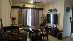 Living Room in 2 BHK Apartment at Lake Pleasant, Powai – for Rent