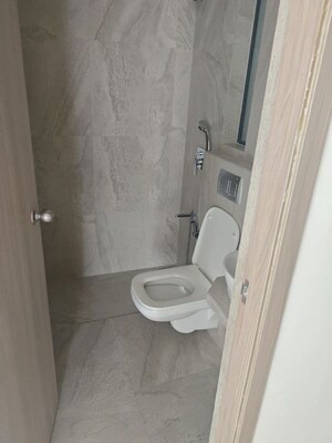 Bathroom in 2 BHK Apartment at BC Corp Arista, Bandra East – for Rent