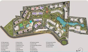 Master Plan in 3 BHK Apartment at Birla Trimaya, Devanahalli – for Sale