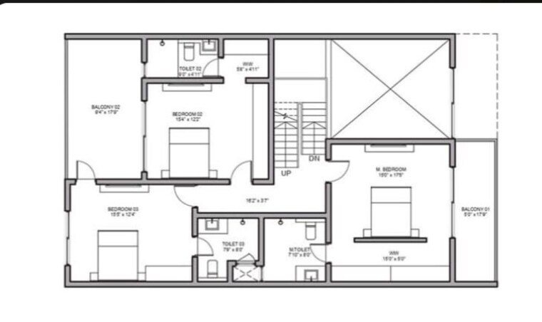 Floor Plan, birla-trimaya 3 Bedroom 1090 Sq.Ft. Apartment In Devanahalli Bangalore 10769251
