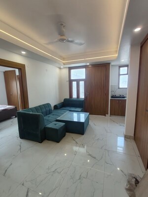 Living Room in 1 BHK Apartment at Sainik Farm – for Rent