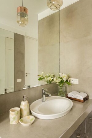 Bathroom in 2 BHK Apartment at Serenity Spaces, Calangute – for Sale