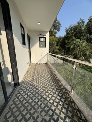 Balcony in 3 BHK Apartment at Chattarpur – for Rent