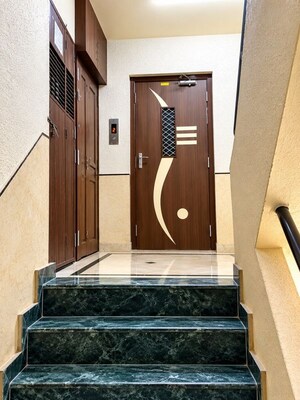 Building Lobby in 2 BHK Apartment at Bhakti Pearl, Kasarvadavali – for Sale