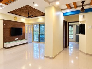 Living Room in 2 BHK Apartment at Bhakti Pearl, Kasarvadavali – for Sale