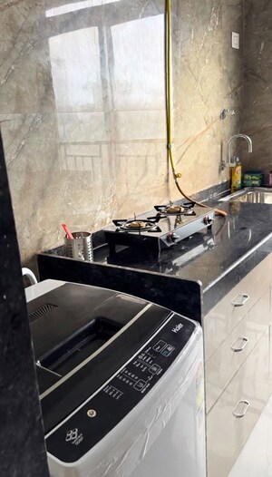 Kitchen in 2 BHK Apartment at Swapnalok Towers, Malad East – for Rent