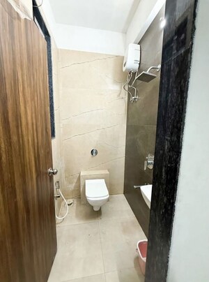 Bathroom in 2 BHK Apartment at Swapnalok Towers, Malad East – for Rent