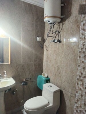 Bathroom in 1 BHK Builder Floor at Neb Sarai – for Rent