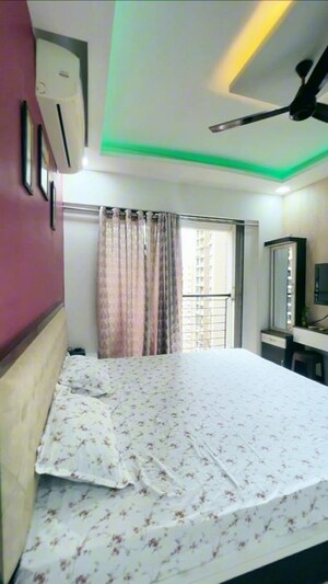 Bedroom in 2.5 BHK Apartment at Runwal Eirene, Balkum Pada – for Rent