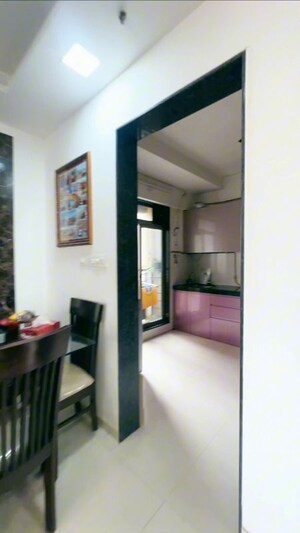 Living Room in 2.5 BHK Apartment at Runwal Eirene, Balkum Pada – for Rent