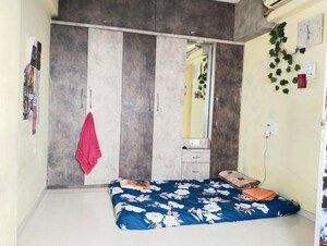 Bedroom in 1 BHK Apartment at Shree Vijay CHS, Khanda Colony – for Rent