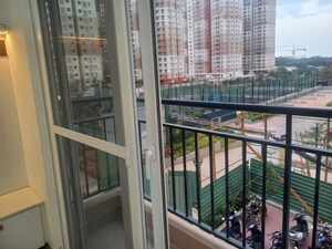 Balcony in 3 BHK Apartment at Brigade El Dorado Feldspar, Bagaluru – for Rent
