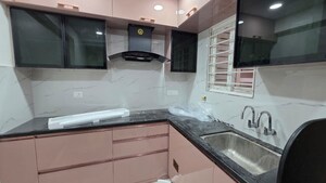 Kitchen in 2 BHK Apartment at Vijay RV Sai Vanamali, Miyapur – for Rent