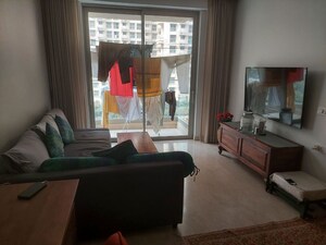 Living Room in 2 BHK Apartment at Hiranandani Castle Rock, Powai – for Rent