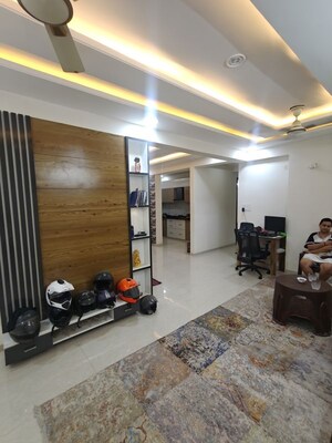 Living Room in 4 BHK Apartment at Century Eco World I, Narayan Vihar – for Rent
