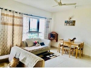 Living Room in 4 BHK Builder Floor at Hbr Layout – for Sale