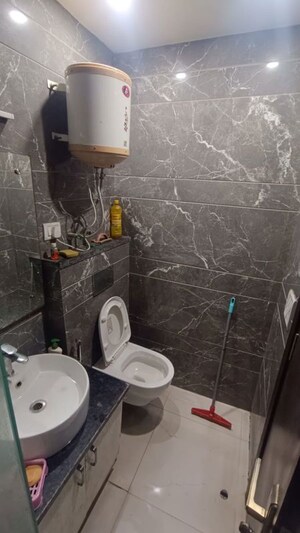 Bathroom in 2 BHK Builder Floor at Malviya Nagar – for Rent